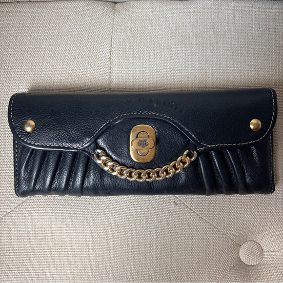 Juicy Couture leather vintage Y2K Black wallet - Picture 2 of 14